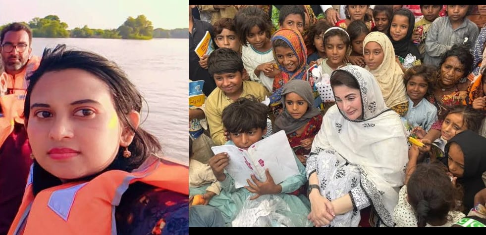 مریم نواز کی پرائمری کلاس اور “میڈیا فلڈ رپورٹنگ” میں متاثرین کی طرف سے” کلاس”٬ خیمہ بستیاں ناقص انتظامات پر بھڑک اٹھیں