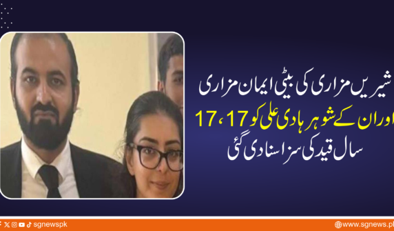 ڈسٹرکٹ اینڈ سیشن کورٹ نے متنازع ٹوئٹس کیس میں ایڈووکیٹ ایمان مزاری اور ان کے شوہر ہادی علی کو 17، 17 سال قید کی سزا سنادی۔